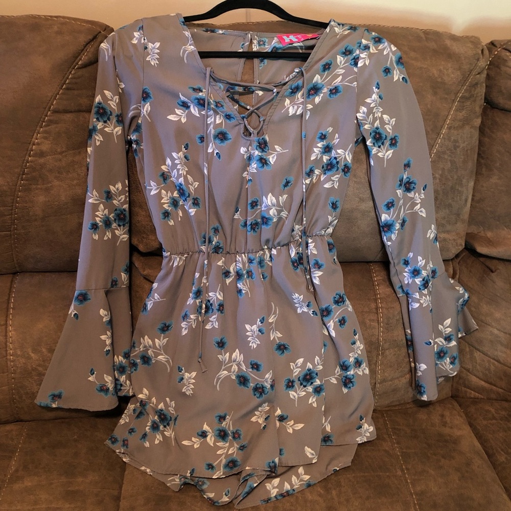 H Squared Romper
